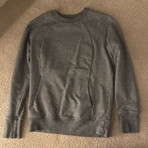 Lululemon scuba crewneck grey